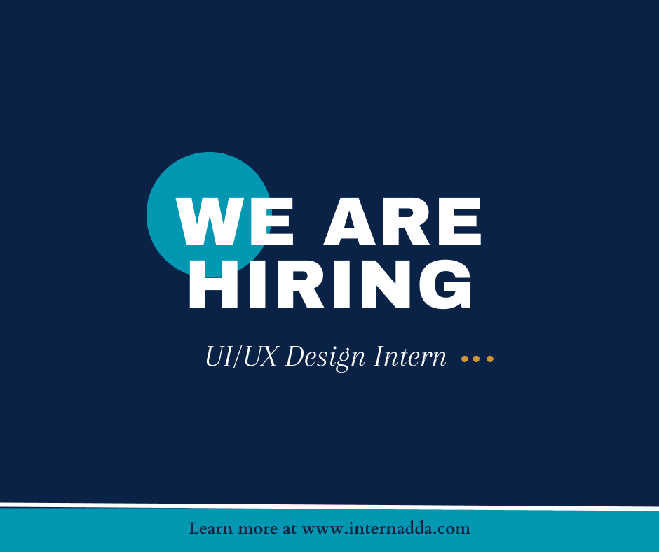 UI/UX Design Intern